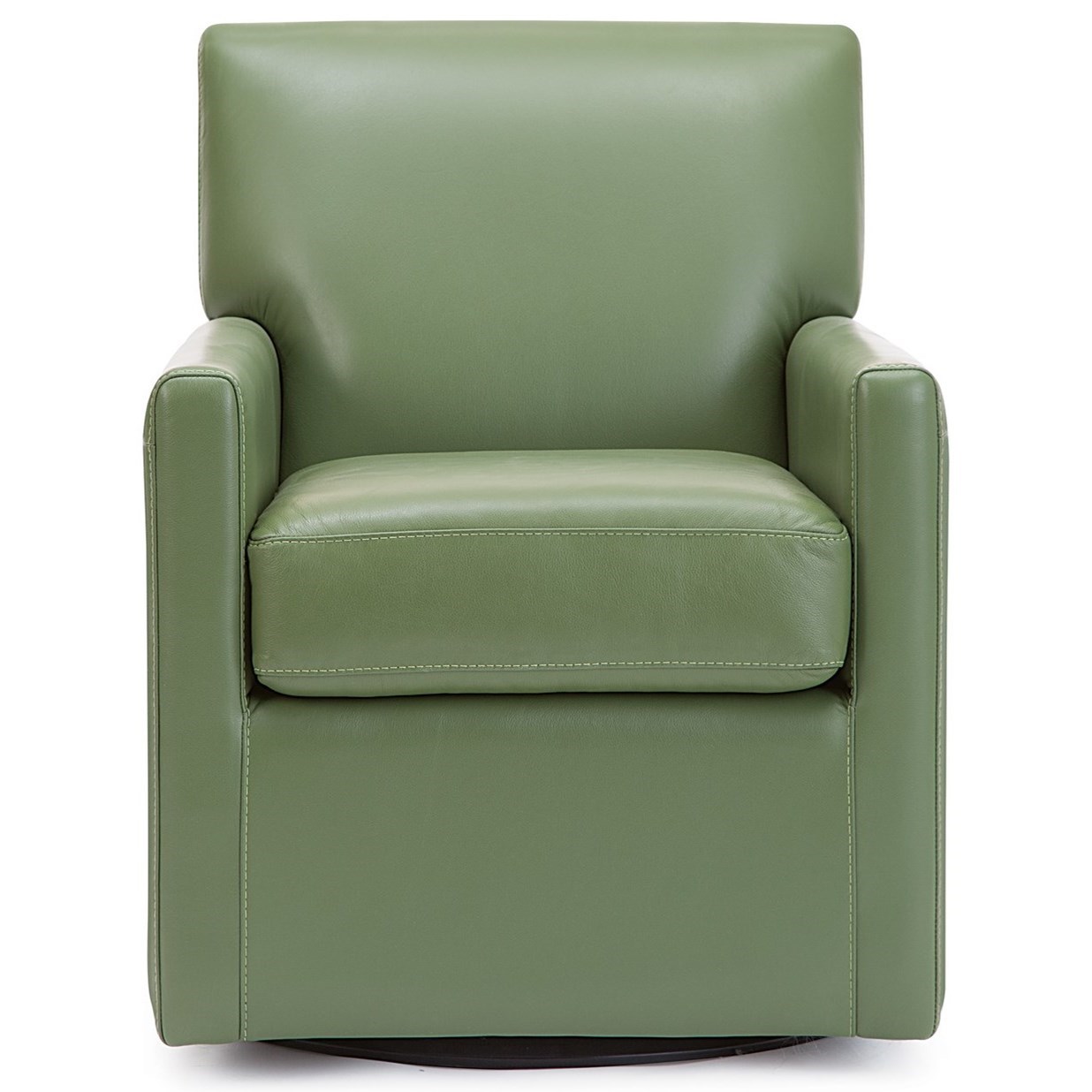 Palliser Pia Contemporary Swivel Chair with Track Arms